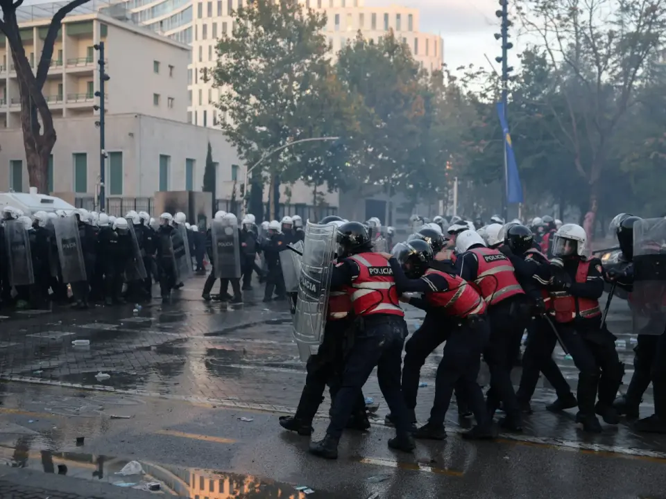 Albania's 'Flamingo Revolution' turns violent as students demand Rama's resignation