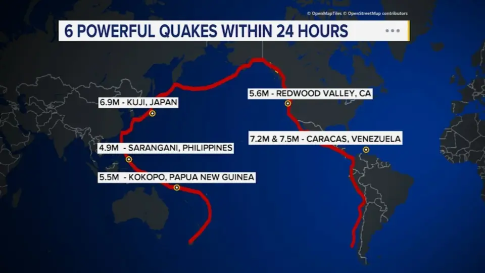 Calif. 5.6 Quake Likely Unrelated to Global Seismic Spikes, Experts Say