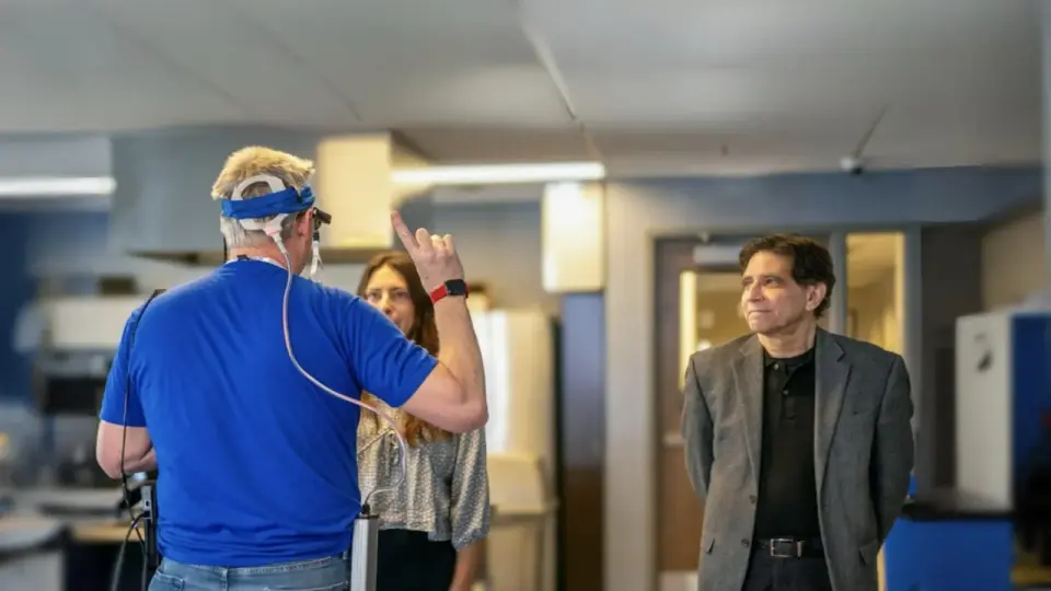Third patient implanted with wireless brain vision device advances artificial sight