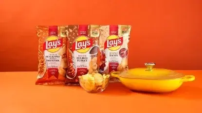 Lay's Unveils Five-Part Holiday Chip Lineup, Starting with Turkey and Scalloped Potato Flavors