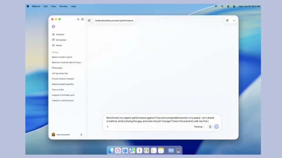 Meta AI Expands to Mac Desktop with Business-Focused Toolkit