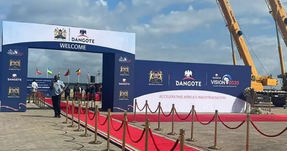 Dangote’s Lamu Refinery Sparks Local Cement Boom and Regional Diplomatic Debates