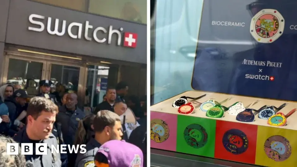 Swatch-Audemars Piguet drop triggers chaotic queues and store closures