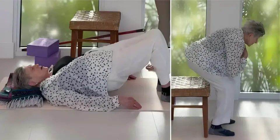 98 and unstoppable: a nine-move mobility routine keeps her mobile