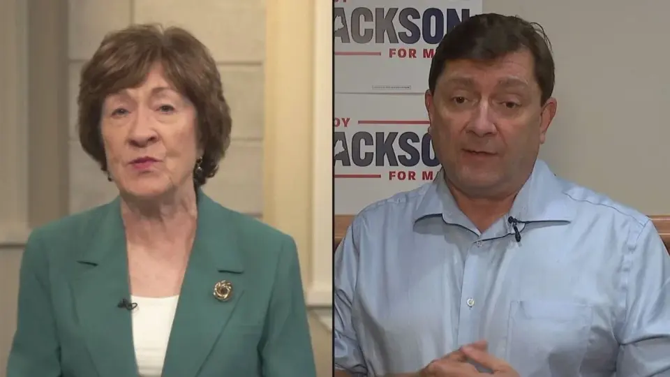 Maine Senate Debate Ends in Chaos as Jackson Tells Collins to 'Shut Up'
