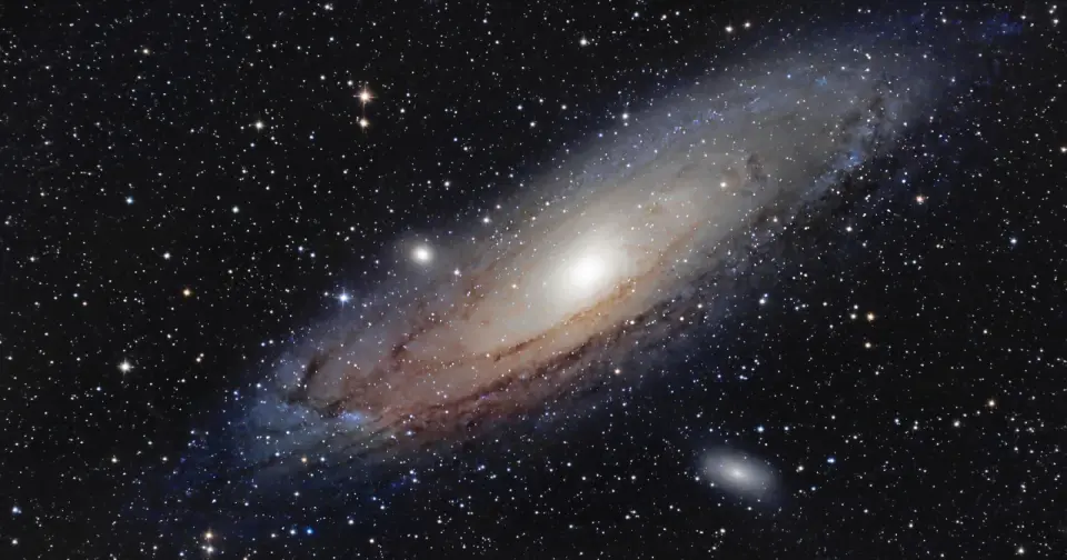 Andromeda's Light Lets Us See a 2.5-Million-Year Moment