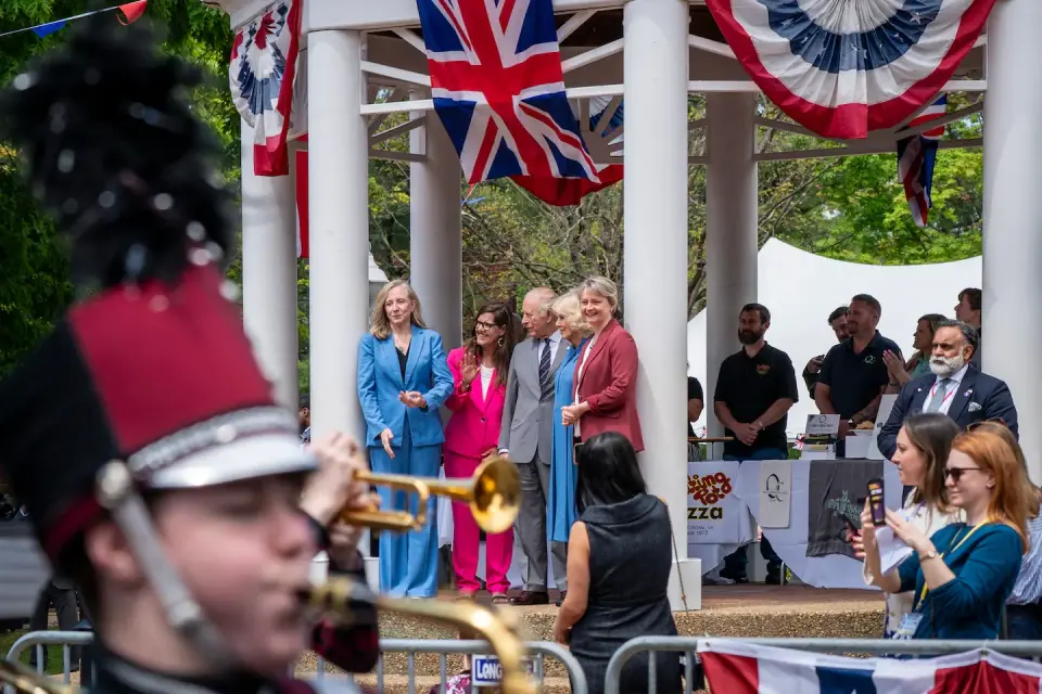 Front Royal Goes Royal: Charles and Camilla Parade Through Virginia Town