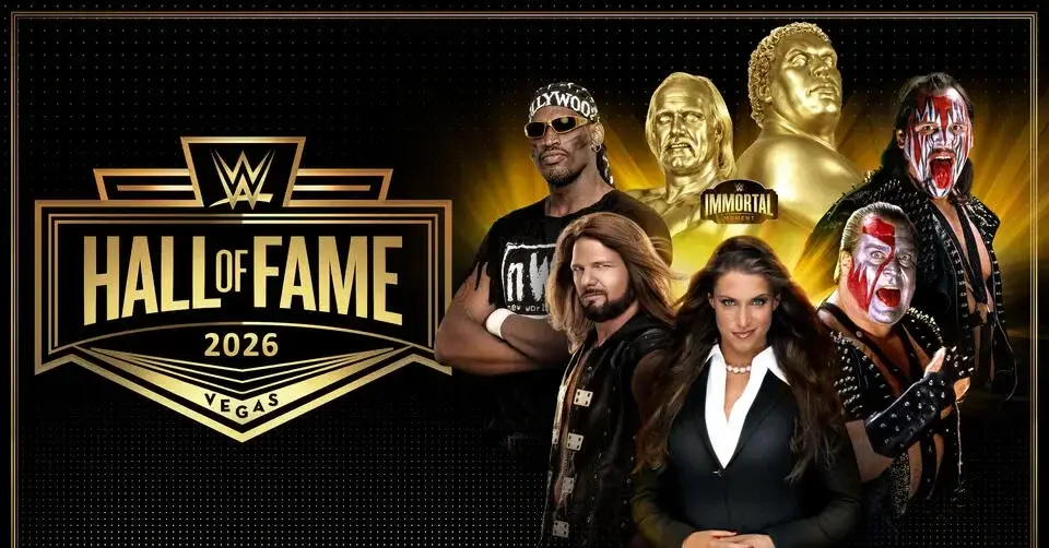Las Vegas hosts WWE Hall of Fame 2026 as star inductees take the stage