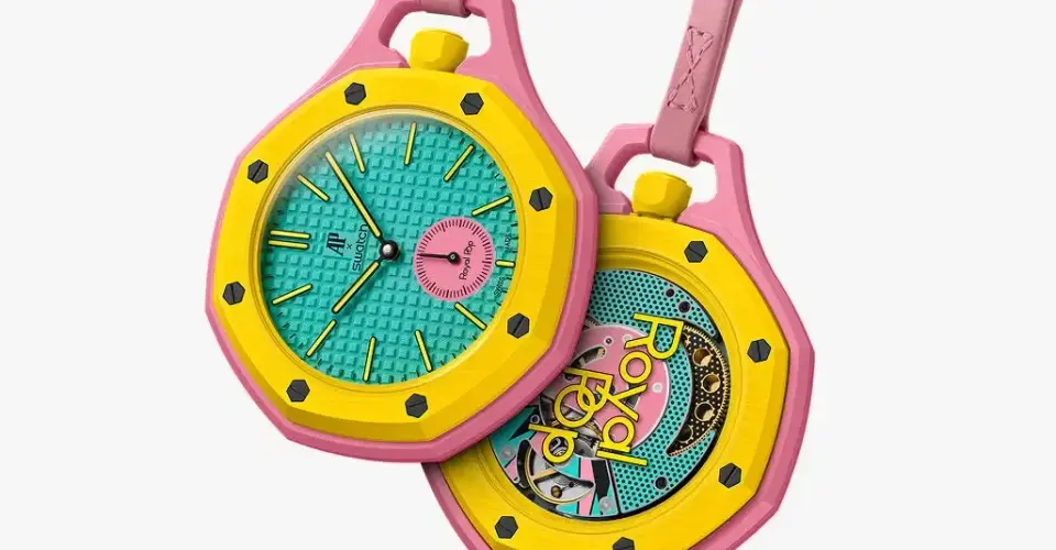 Swatch and Audemars Piguet Launch Royal Pop Pocket Watches for $400–$420