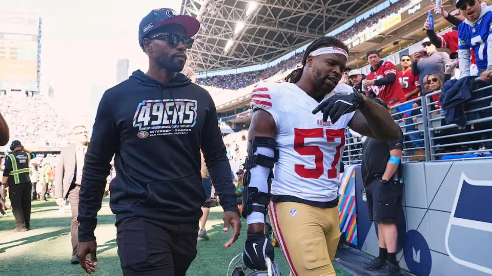 49ers Linebacker Dre Greenlaw to Appeal One-Game Suspension After Sideline Headbutt