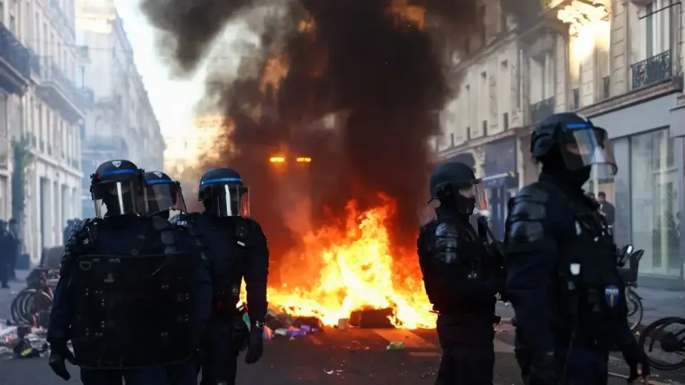 Paris synagogue ransacked amid France riots, but officials say no clear antisemitic motive