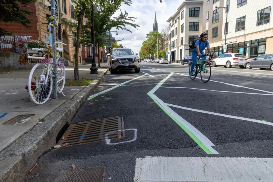 Boston to install protected bike lane at site of Louisa Gag's fatal crash