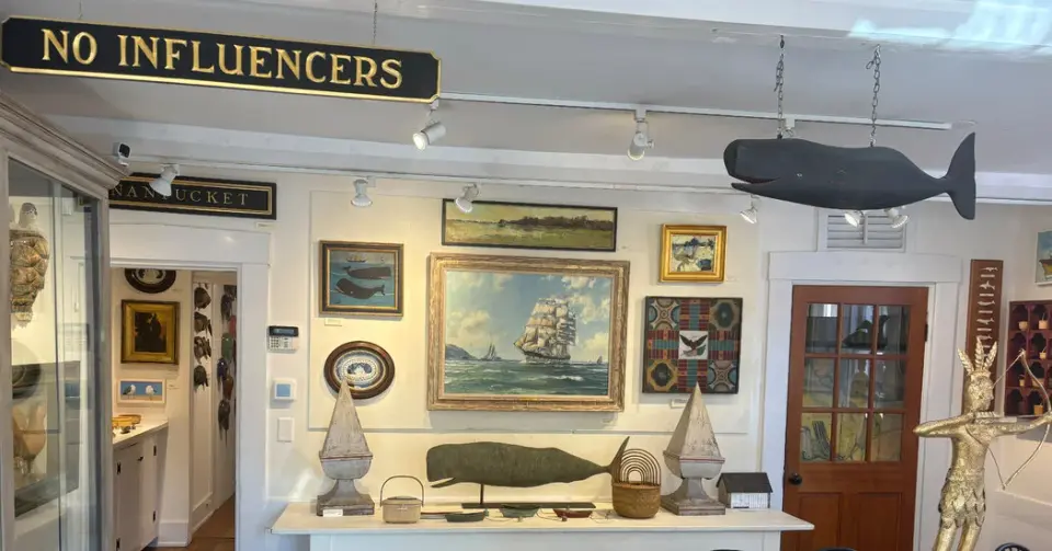 Nantucket shop’s 'No Influencers' sign ignites debate on authenticity