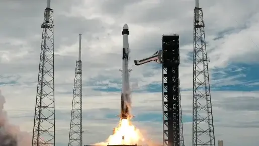 Crew-13 Launches to ISS, Setting Record for Fastest Dragon Transit