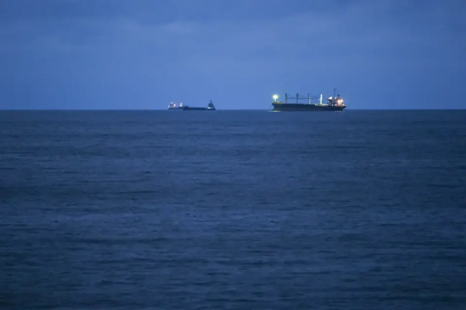 Three drones strike container ship off Bulgaria as NATO ministers meet