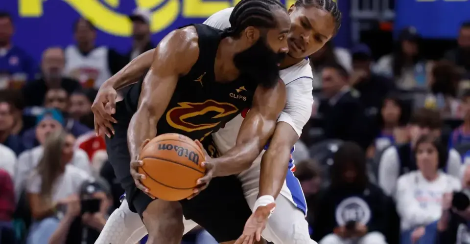 Harden, Mobley Spark Cavs in Comeback Bid, but Pistons Take Game 1
