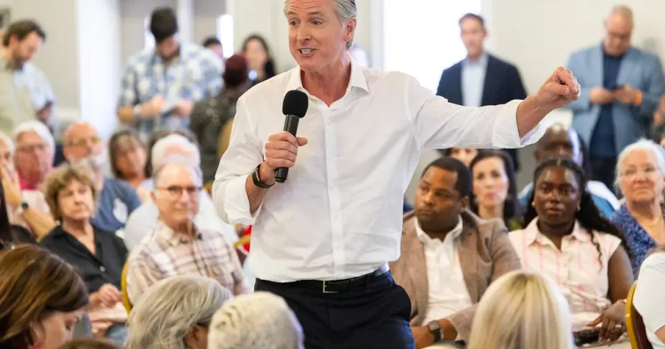 Newsom rules out 2028 bid if Harris runs