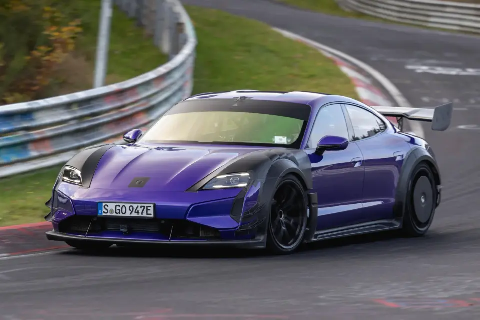 Manthey-Tuned Taycan Turbo GT Sets New Nürburgring EV Lap Record