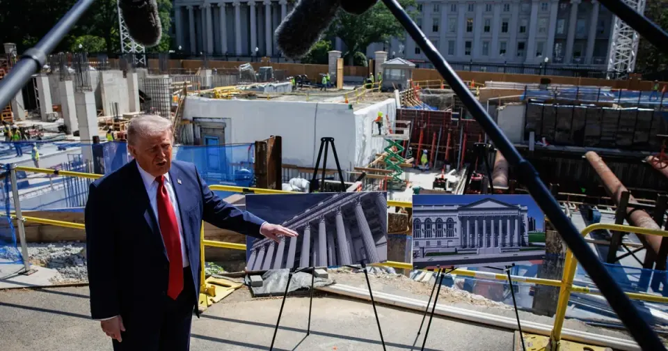 White House Ballroom Construction Moves Forward Amid Security Concerns