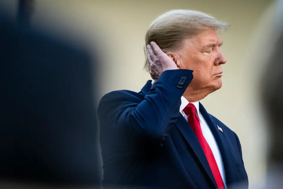 Trump’s Hair-Loss Drug Drops From Latest Health Report