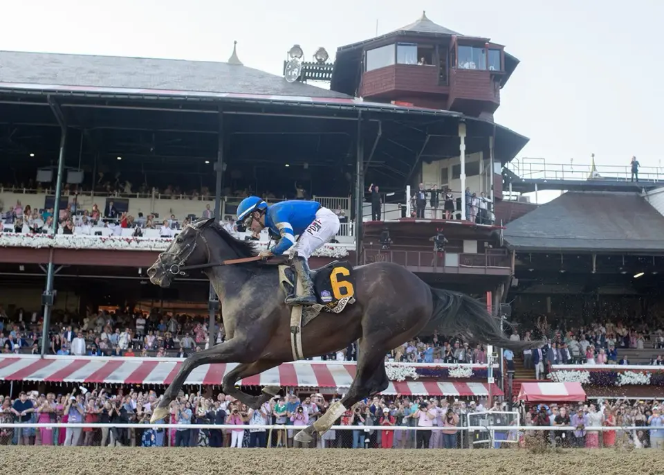 Sovereignty Surges to Whitney Win, Reasserting Saratoga Supremacy