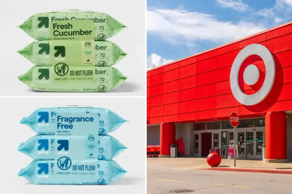 Target pulls two baby-wipe brands over bacteria contamination risk