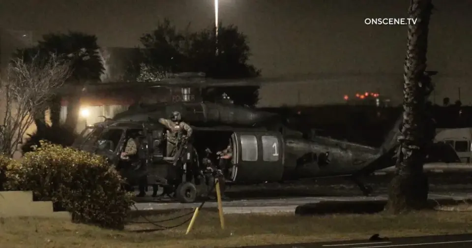 Late-night war games in empty Southland buildings rattle California neighborhoods