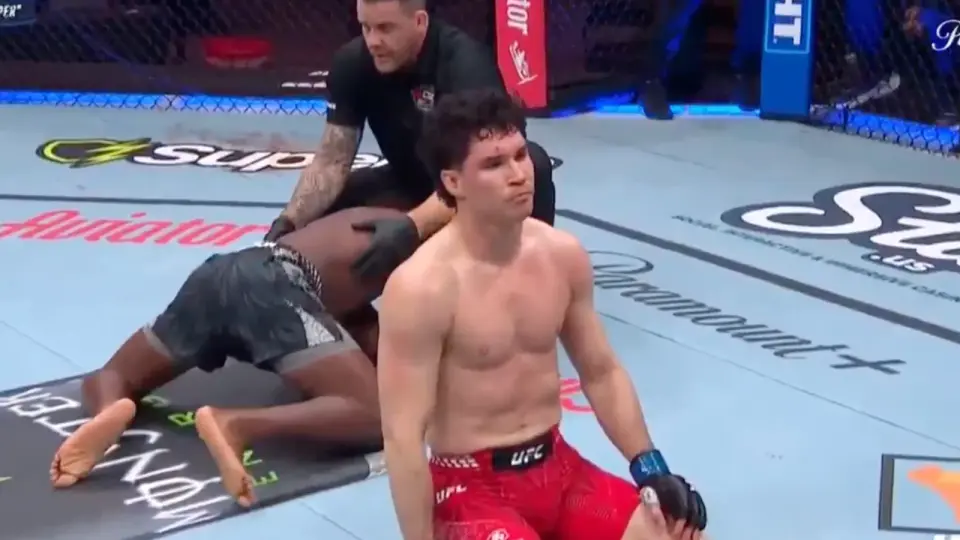 Malott Ends Buckley's Skid with Brutal Knee in Edmonton