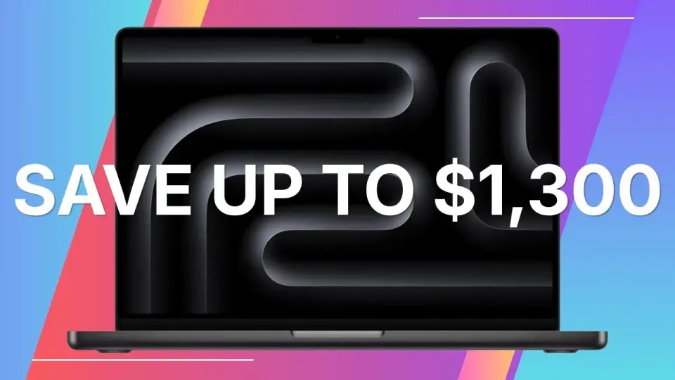 Huge Discounts Hit 14-Inch MacBook Pro M5 Pro and Max, Up to $1,300 Off
