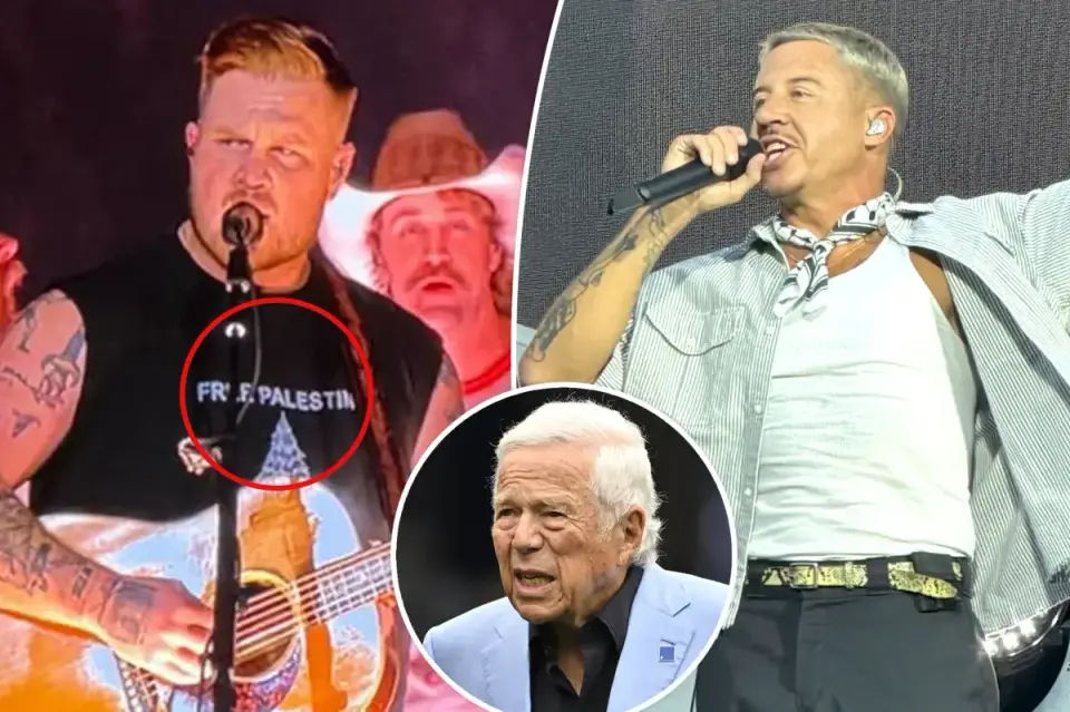 Zach Bryan Wears 'Free Palestine' Shirt at Kraft's Gillette Stadium Amid Ongoing Censorship Debate