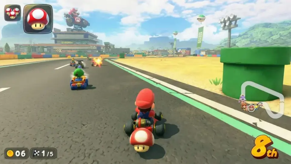 Mario Kart World Update 1.8.0 Brings SNES Tracks and Spectator Mode