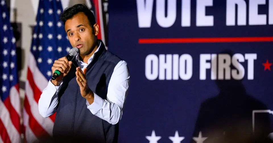 Ramaswamy’s Ad Backfires as Trump’s Defense Deepens GOP Rift