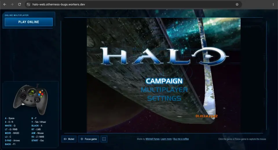 Halo: Combat Evolved Launches in Browser and on 3DS via Fan Ports