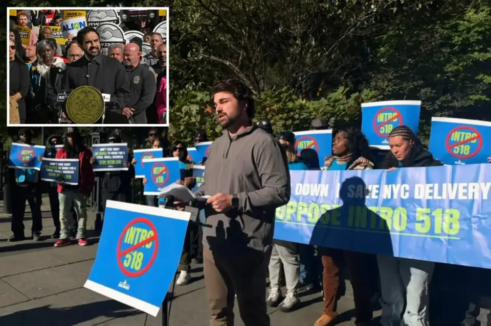 NYC Delivery Workers Clash with Mamdani Over Amazon Bill