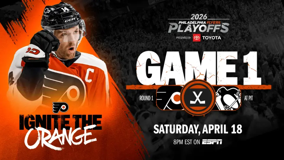 Flyers Open 2026 Playoffs with Saturday Night in Pittsburgh