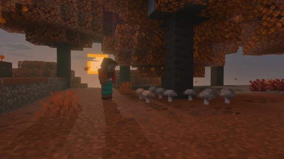 Minecraft Teases Dappled Forest Biome and Abandoned Camps for Fall Update