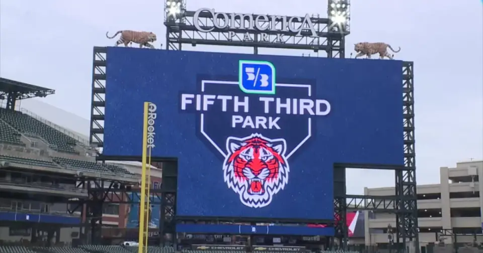 Fifth Third Park: Detroit Tigers stadium to be renamed in 2027