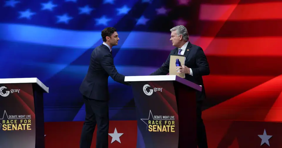 Ossoff dominates Georgia Senate debate with personal attacks on Collins