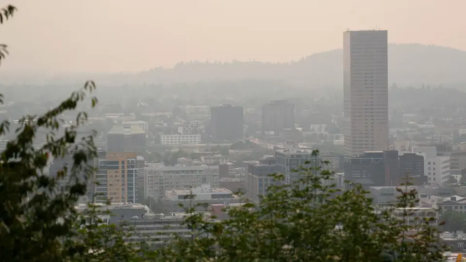 Portland's smoke-choked air ranks among the world's worst amid Western wildfires