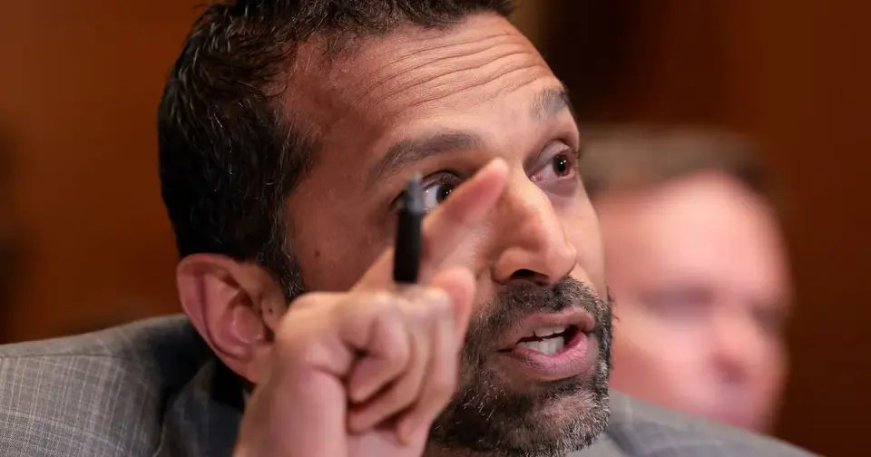 Kash Patel Agrees to a Drinking Audit as Senate Hearing Intensifies