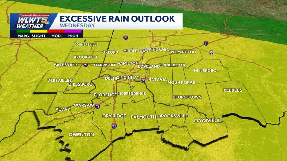 Flooding Threat Surges as Heavy Morning Rain Targets the Commute