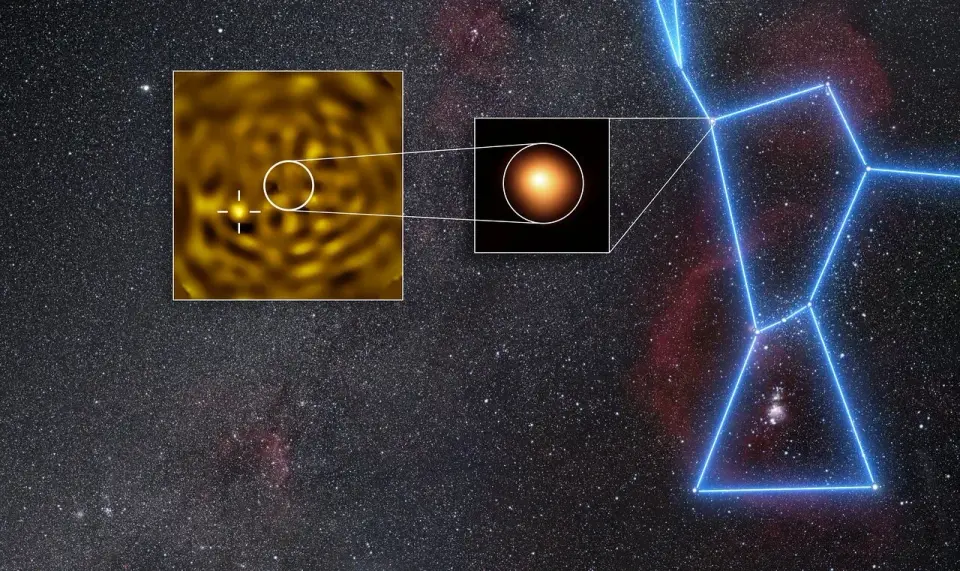 Astronomers Capture Clear Image of Betelgeuse's Hidden Companion Siwarha