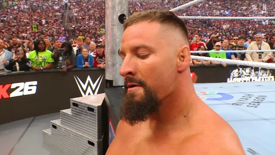 Bron Breakker's WrestleMania Return Ends in Botched Spear