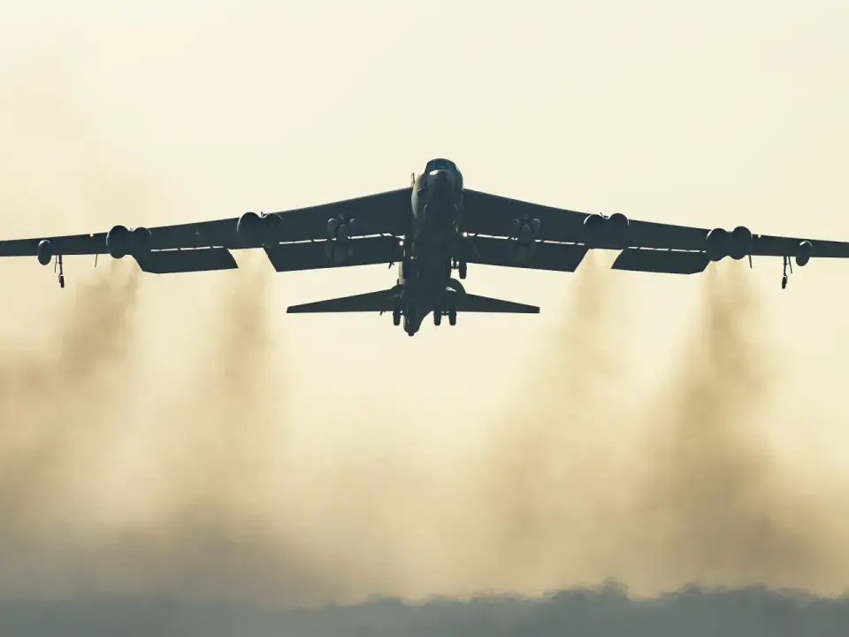 B-52 Crashes After Takeoff at Edwards AFB, Casualties Not Confirmed
