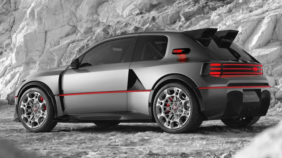 Peugeot Unveils 816-HP E-T16 Concept to Mark 40th Anniversary of 205 T16 Rally Legacy