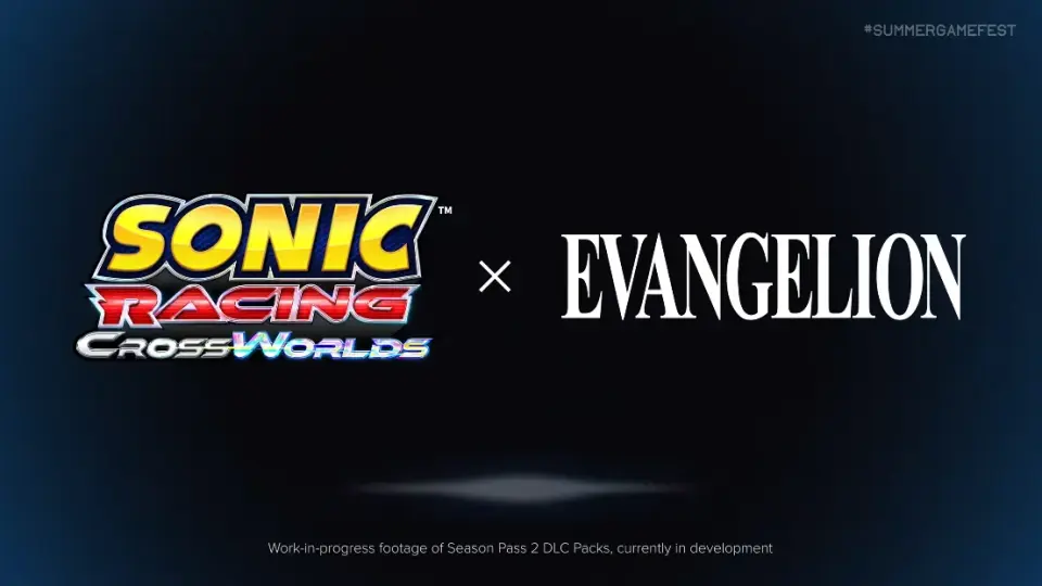 Sonic Racing: CrossWorlds revs up with Godzilla and Evangelion DLCs