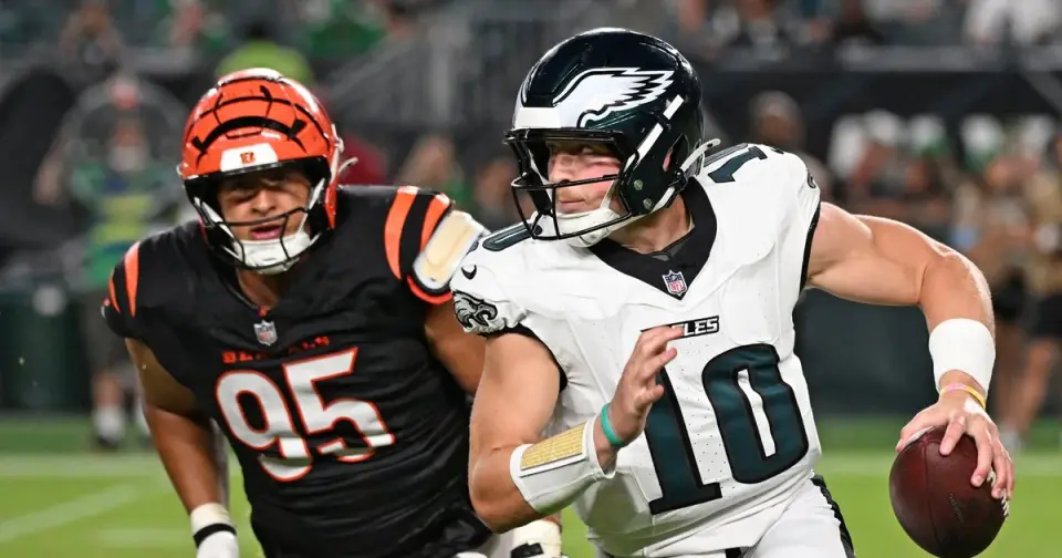 Bengals secure 20-year first undefeated preseason; Eagles focus on roster cuts