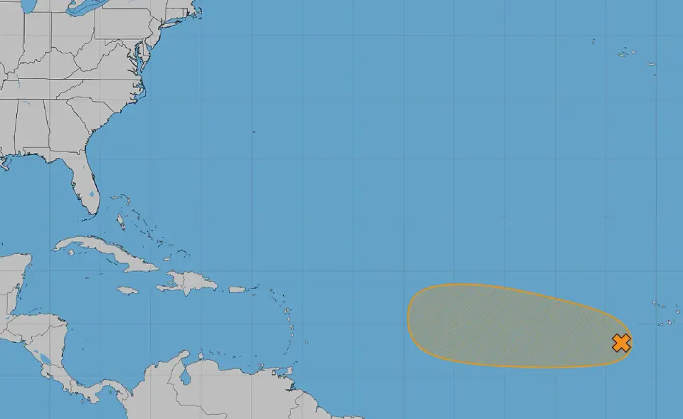 NHC Tracks One Atlantic System as Development Odds Ease