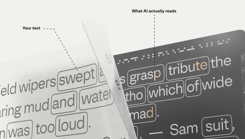 ShieldFont uses word-swapping fonts to slow AI scrapers