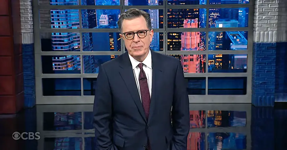 Colbert Roasts CBS Over Visa Snag Ahead of Trump’s China Trip